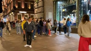 ? ГОРЯЧАЯ Ночная жизнь Питера: Красивые Девушки, Автомобили, Вайб ночи в России, 2023