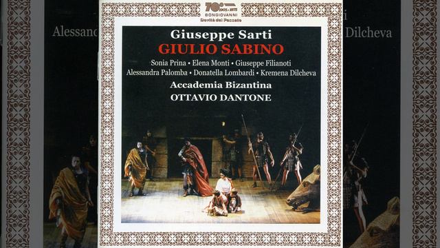 Giulio Sabino: Act III: Recitative: E vinto sara Tito (Tito)