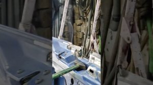 Mercedes-Benz Sprinter 313  восстановление боковой двери ч.2