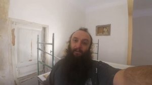 23. Покраска и итог. Реставрация потолка с лепниной и ремонт откосов и стен в старом доме (фонде)