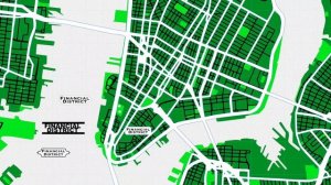 Laser Cut Raised Street Map of New York