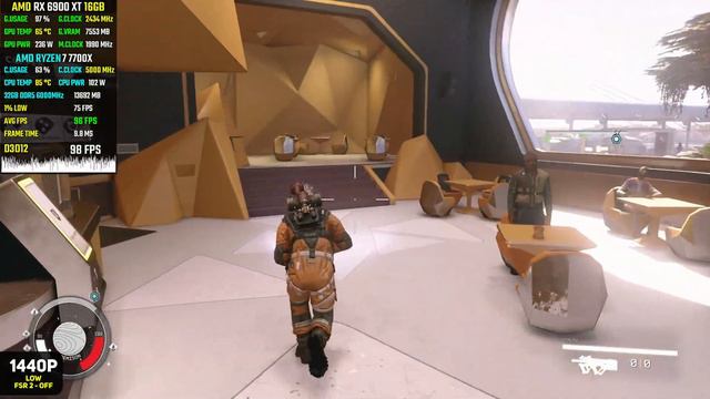 Starfield on RX 6900 XT 16GB - Best settings for 1440p!! смотреть онлайн