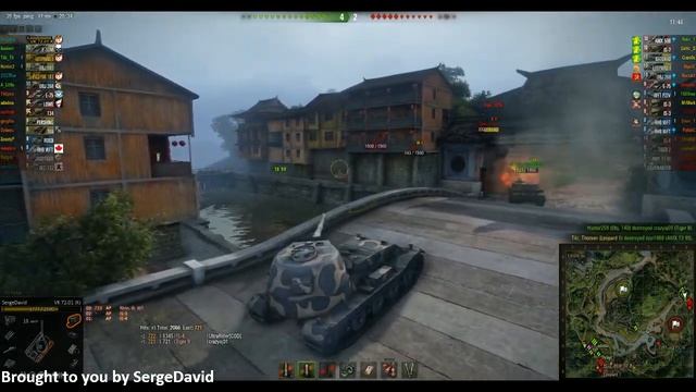 World of Tanks Live Replays: VK 72.01 (K) Pearl River Bridge Push смотреть онлайн