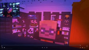 ПЯТЁРКА СМОТРИТ САМЫЙ ГЕНИАЛЬНЫЙ МАЙНКРАФТ КЛИП - ЗАШЁЛ В МАЙНКРАФТ