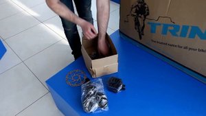 Распаковка велосипеда Trinx К036