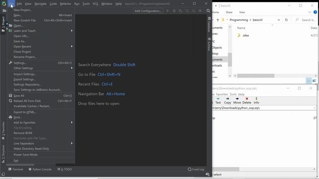 Python Basics 05 - 00/11 Setup PyCharm