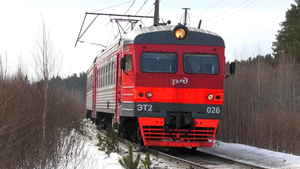 ЭТ2-026/019 сообщением Богданович — Алапаевск с приветливой бригадой