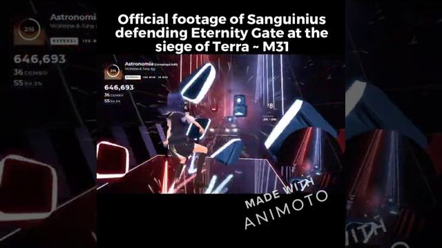 Official footage of Sanguinius defending Eternity Gate at the sige of Terra смотреть онлайн