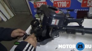 Как заменить свечу в моторе Hangkai 3.5 л.с. за полторы минуты?