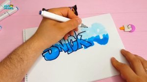 ГРАФФИТИ - SNICKERS !!! КАК НАРИСОВАТЬ? !!! урок граффити graffiti logo СНИКЕРС