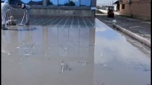 Брусчатка из бетона  процесс работы | Concrete placement process