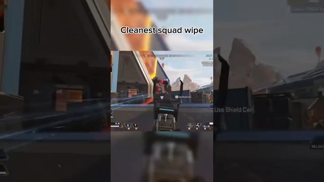 Cleanest squad wipe #aimassist #apexlegend #fortnitemontage #aimbot #apexlegends #apex