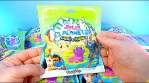ГЕККОНЫ И ЛЯГУШКИ СЕРИЯ JELLY PLANET SBABAM