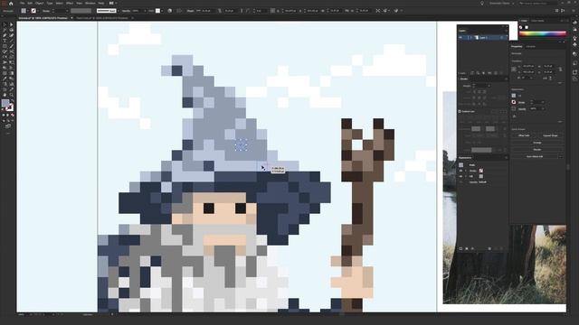 How to Make Pixel Art in Adobe Illustrator Tutorial смотреть онлайн