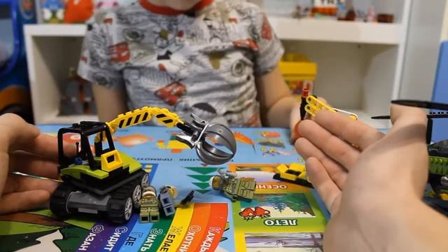 СОВМЕСТИЛИ 2 НАБОРА ЛЕГО ИССЛЕДОВАТЕЛИ ВУЛКАНОВ 60123 и 60124 смотреть онлайн