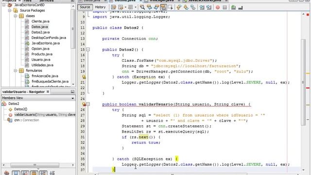 Parte 2 - Java Escritorio con BD смотреть онлайн