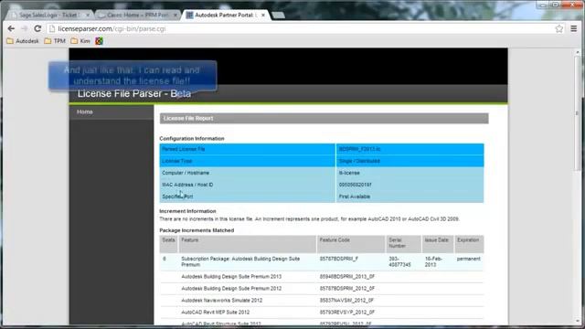 Autodesk License Parser смотреть онлайн