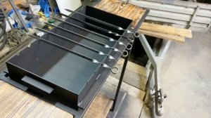 Мангал в стиле лофт. Моя первая работа.