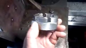 Изготовление корончатой гайки из кругляка на токарном станке