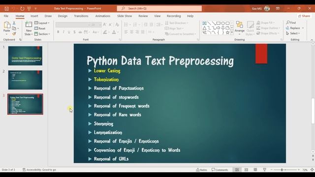 tpp0: Python Data Text preprocessing Explained | installing pandas, numpy, nltk