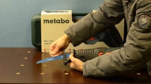 Сабельная маятниковая пила Metabo PSE 1200. Metabo PSE 1200 reciprocating saw.