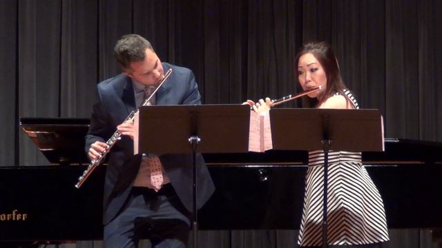 PIazzolla Tango Etude No. 3 arr. for 2 Flutes смотреть онлайн