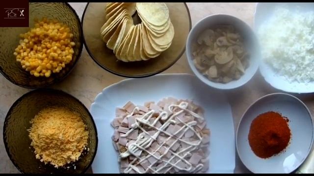САЛАТ "ХРИЗАНТЕМА" на Праздничный стол. Очень Вкусно и Быстро!