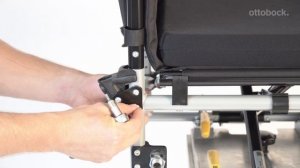 Start manual wheelchair - Tutorial: Mounting a pelvic belt | Ottobock