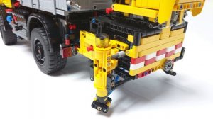 LEGO Unimog U400 w/ Cherry Picker & Snowplow