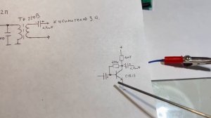 Радиоприемник на радиолампе 6х2п.Теплый ламповый детектор
