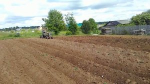 мотоблок Каскад с адаптером