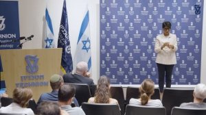 Dr. Qanta Ahmed Speaks at Technion on Hamas's Crimes Against Humanity - October 29, 2023