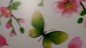 Самоклеющаяся  наклейка  на стену Цветущий персик