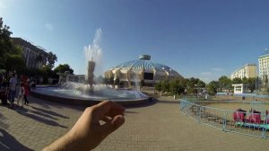 Узбекистан 7 часть. Прогулка по Ташкенту. Рынок Чорсу, Ташкентский цирк, Мечеть Ходжа Ахрар Вали.