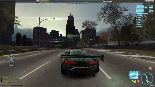 NFS World Online (Freeroam Sparkserver) - Brabham BT62 (August 2021 Update) смотреть онлайн