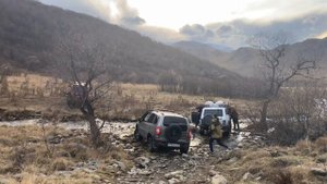 Дорога плато Канжол-Джилы-су. Нива Бронто,Шевроле Нива,подготовленные Нивы 2020