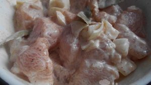Куриная грудка кусочками запечённая в духовке
