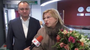 В Кишинев прибыла Елена Драпеко