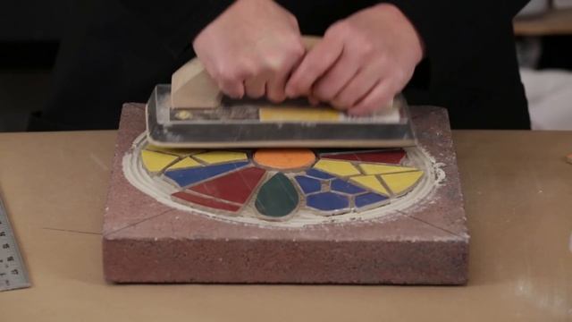 DIY Mosaic Garden Stepping Stone Paver Part 2 Video смотреть онлайн