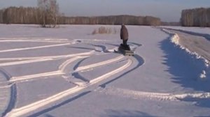 Мини-снегоход Рыбак-2М. Перевозка, сборка и езда.