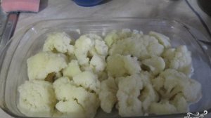 Цветная капуста запеченная в духовке со сметаной