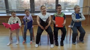 Разучивание песни "Ай чу чу" в ансамбле «Морошка. Дети».