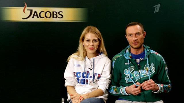 Маруся Зыкова и Роман Костомаров. Тренировка. Фрагмент выпуска от 24.11.2013