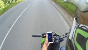 Проверил максимальную скорость скутера Aprilia SR подготовлена для Станта