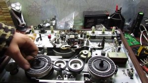 полная розборка магнитофон маяк 205 1982 года + идей