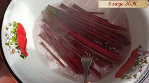 Заморозка свекольной ботвы на зиму