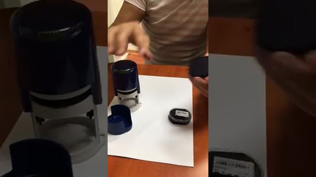 Автоматическая оснастка для круглой Печати . Печати и Штампы .