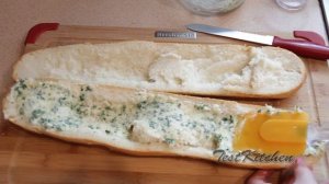 Чесночный багет с зеленью (BAGUETTE WITH GARLIC BUTTER)