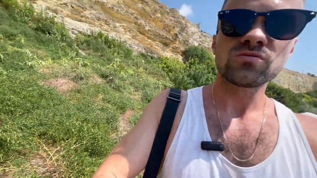 Мыс Фиолент. Грот Дианы. Скала Дракон. УЕЗЖАЕМ ИЗ СЕВАСТОПОЛЯ В ДЕРЕВНЮ. (3-я серия) смотреть онлайн