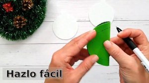 4 ideas de Navidad de foamiran | Adornos navideños 2023